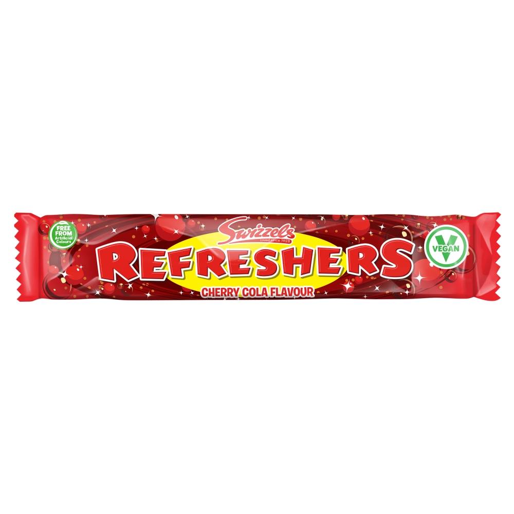 Swizzels Refreshers Cherry Cola Flavour Chew Bar 18 g