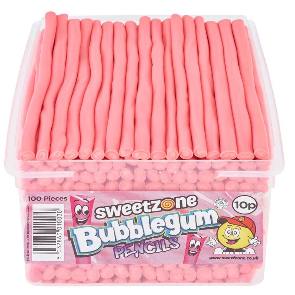 Sweetzone Bubblegum Pencils 1,1 kg
