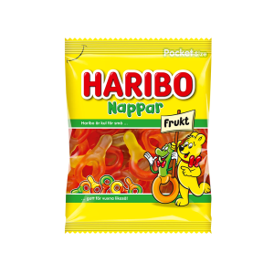 Haribo Fruktnappar 80 g