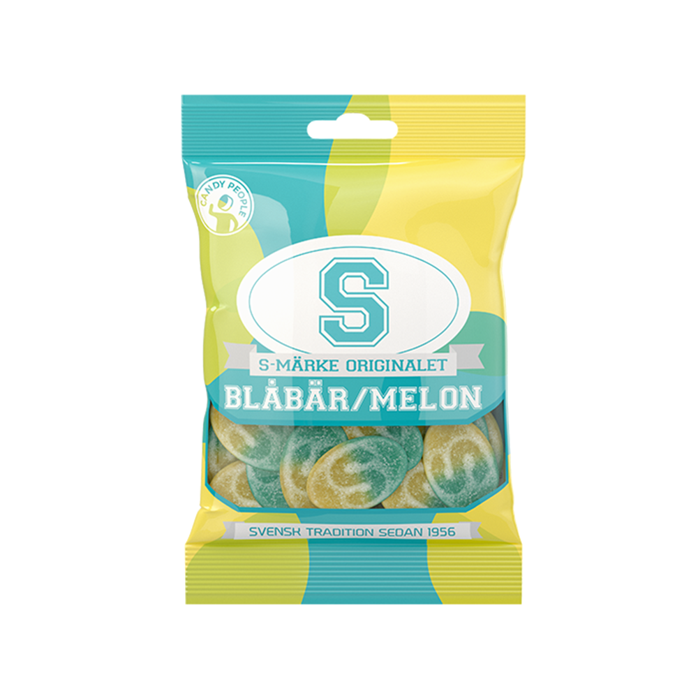 S-Märke Blåbär-Melon 80 g