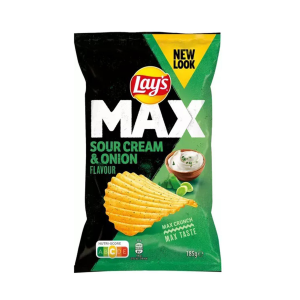 Lays Max Sour & Onion 185 g